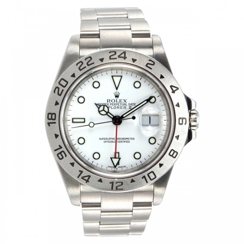 Rolex Explorer II Steel Watch, Ref 16570, 2001