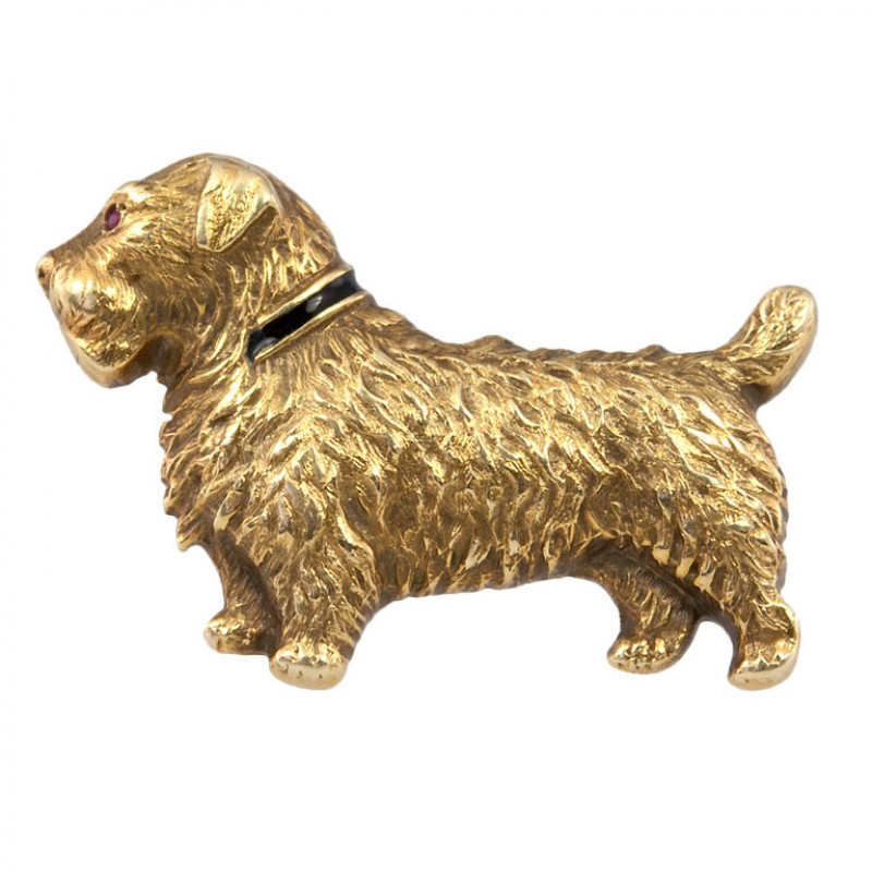 Scotty Dog Pin