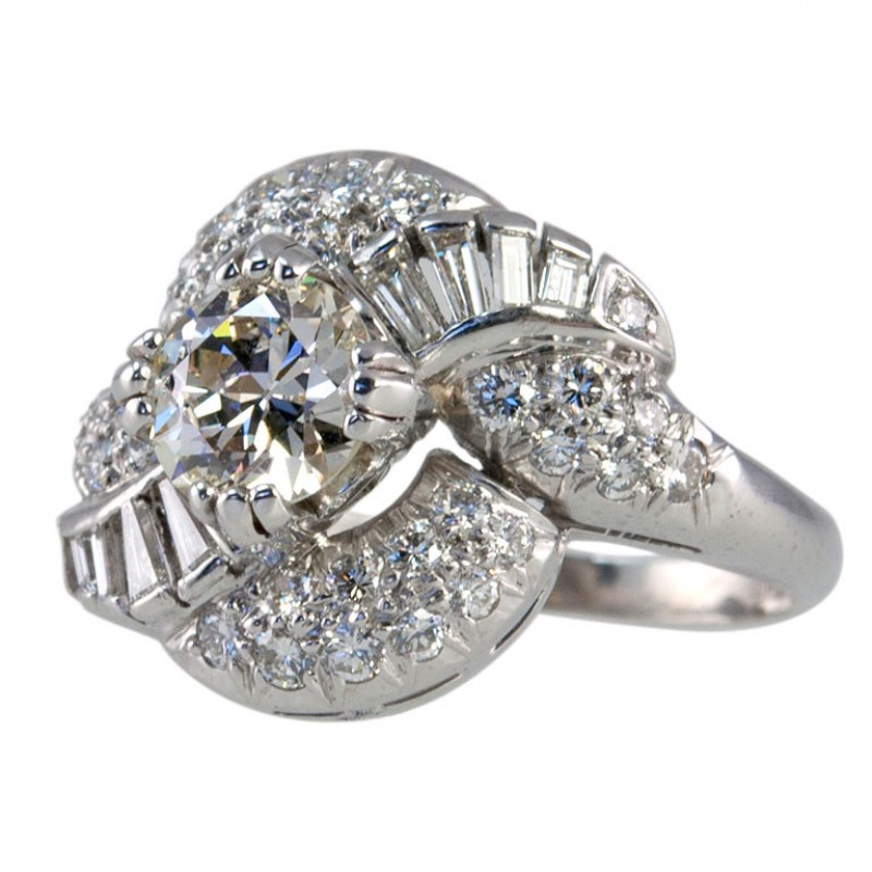 1.04ct. Diamond Cluster Ring