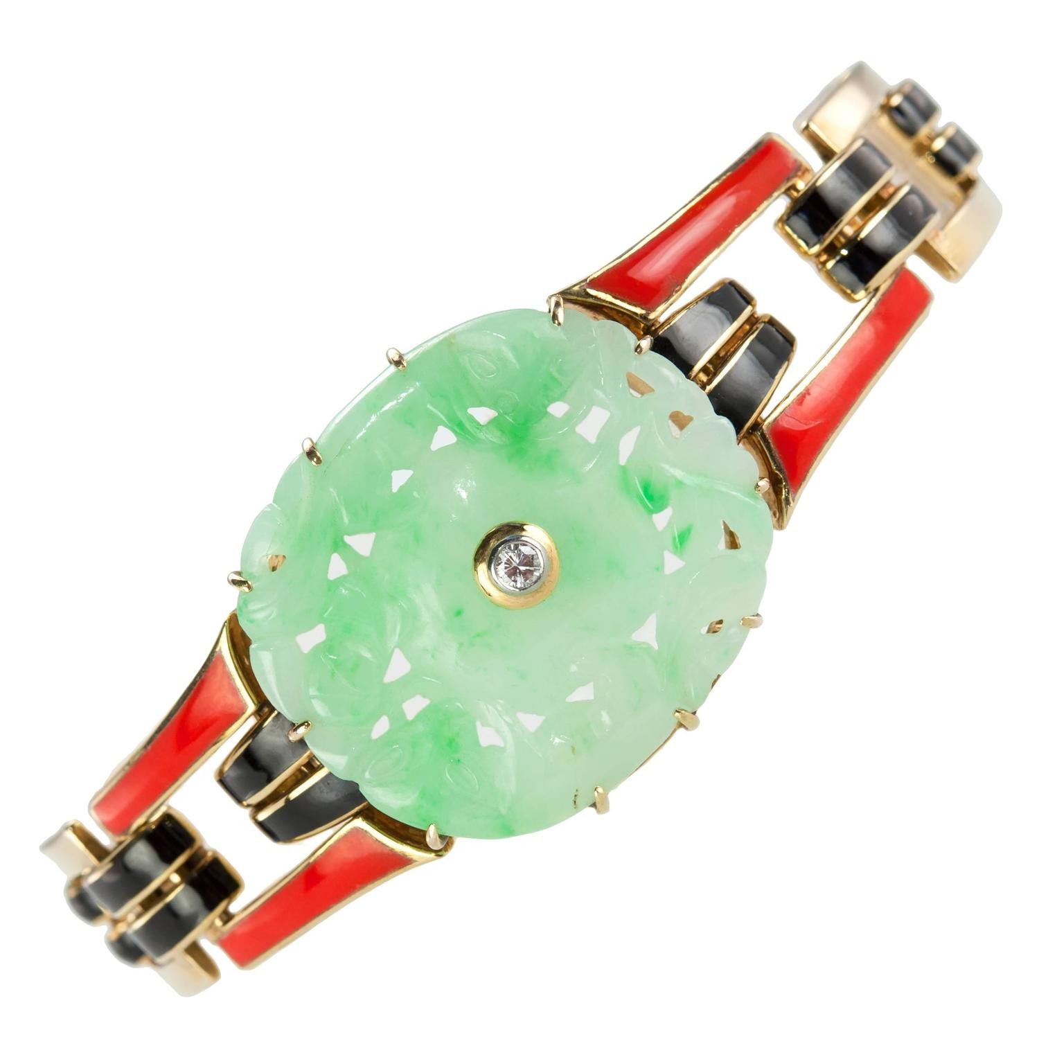 Cartier jade ring on sale