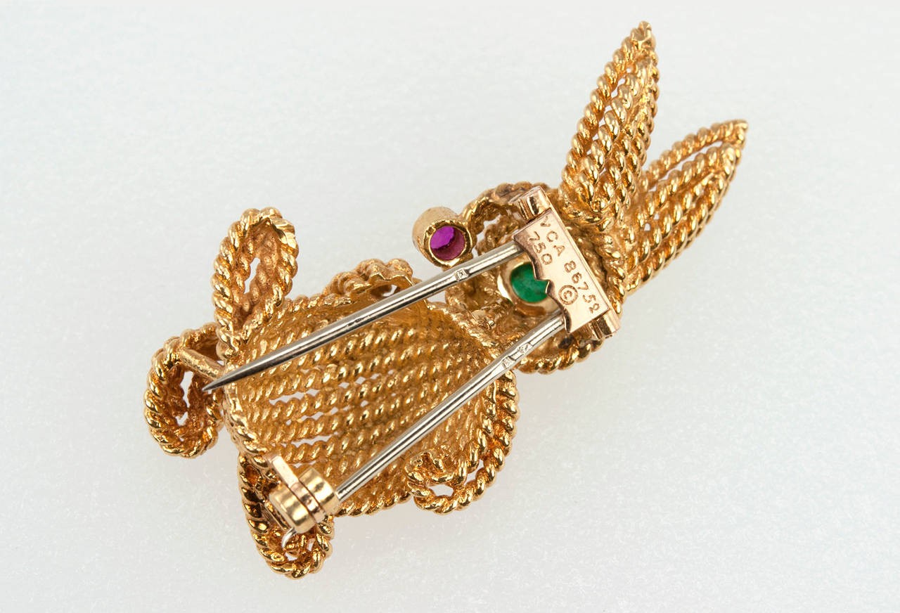 Van cleef brooch on sale