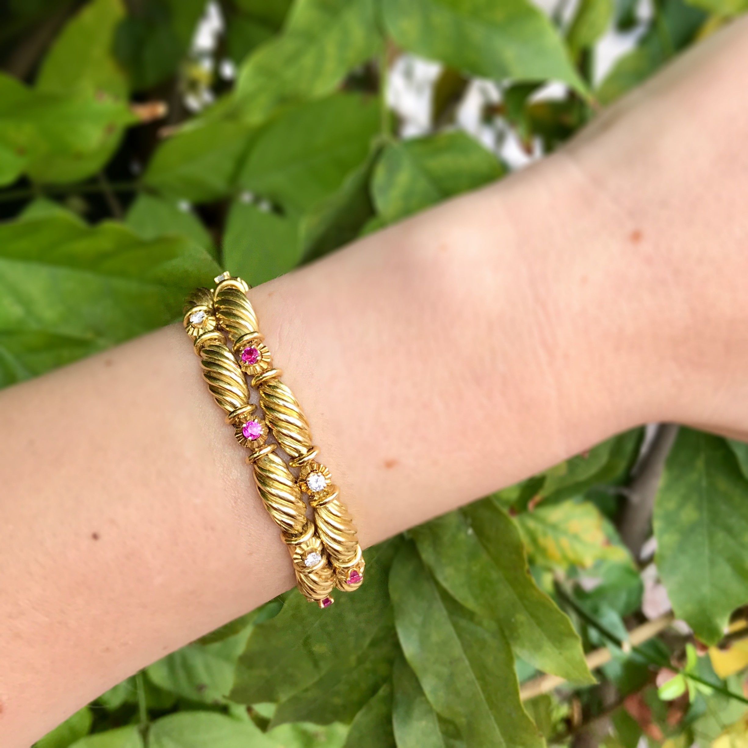 Ruby bracelet tiffany on sale
