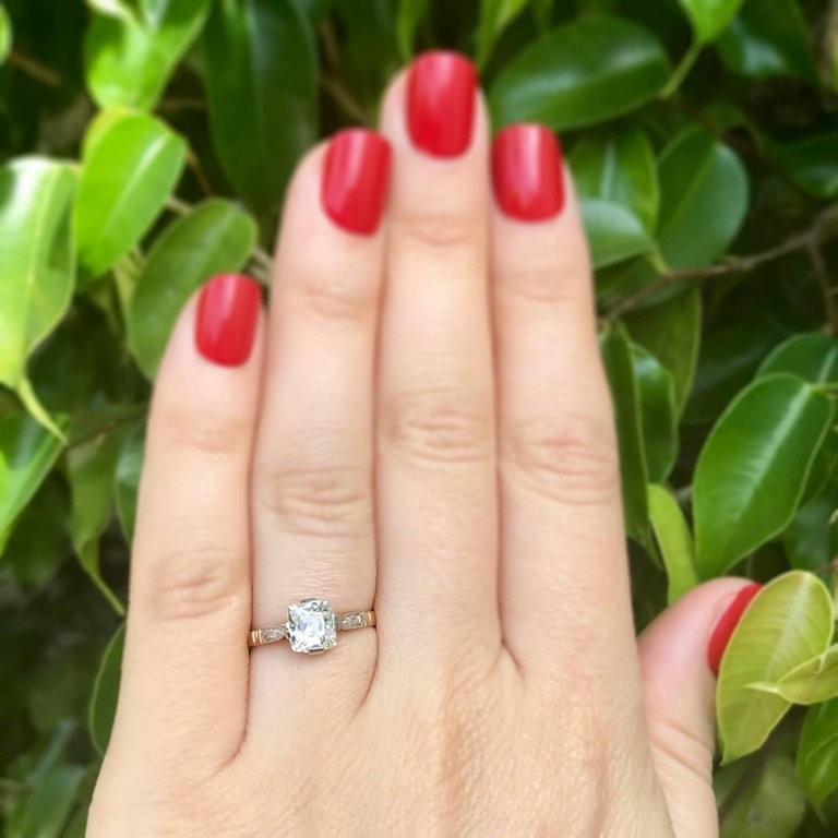 1.31 carat hot sale diamond ring