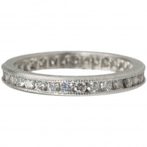 Diamond Eternity Band with Engraving