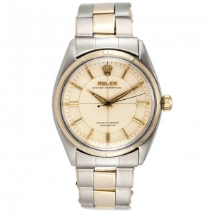 Rolex Two-Tone Oyster Perpetual Wristwatch, Ref 6565