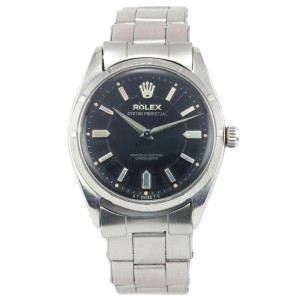 Rolex Oyster Perpetual Steel Wristwatch, Ref 6565, Circa 1965