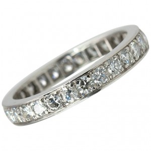 1940s Diamond Eternity Band Ring