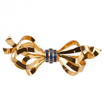 Large Bow Brooch